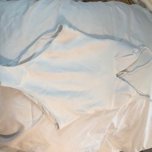 h & m whit one piece swimsuit! BRAND NEW!